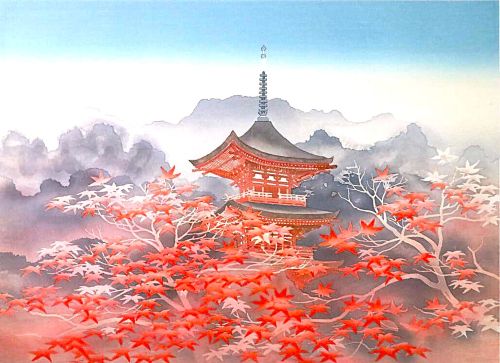 平川敏夫　「紅葉」の買取画像